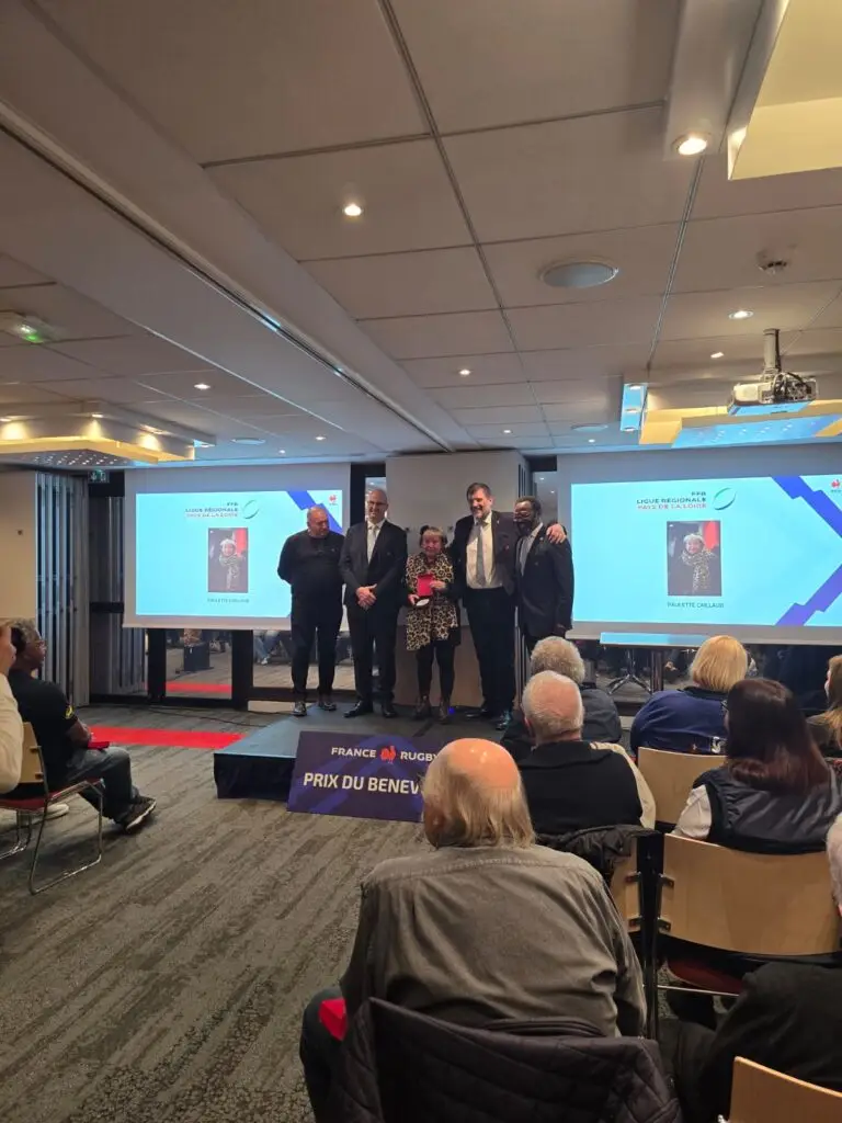 Paulette médaille FFR